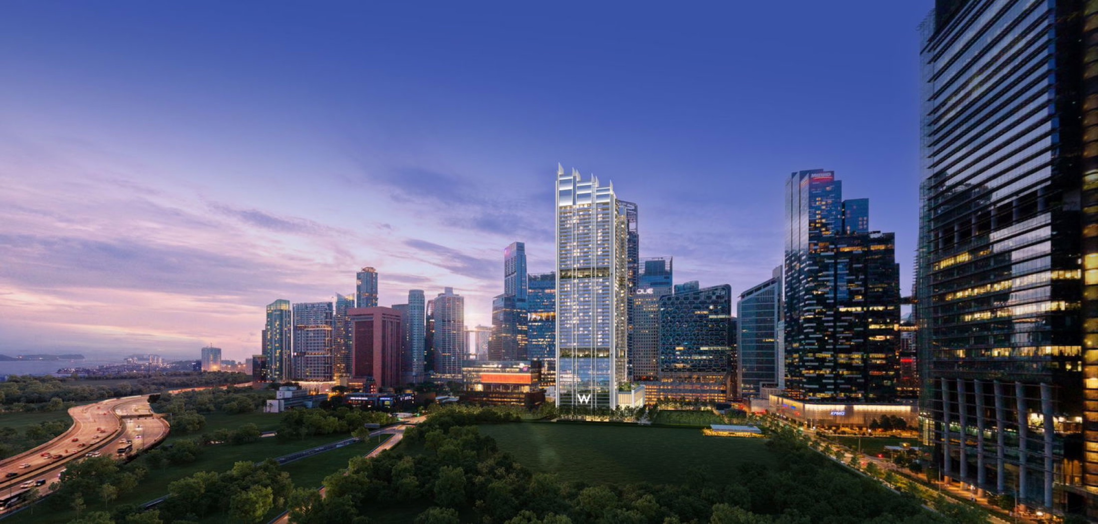 W Residences at Shenton luxury condominium in Marina Bay · District 1